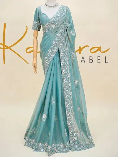 Light Blue Saree